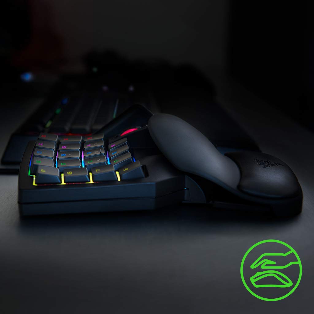 Razer Tartarus V2 Gaming Keypad: Mecha Membrane Key Switches - One Handed Keyboard - 32 Programmable Keys - Customizable Chroma RGB Lighting - Programmable Macros - Snap Tap - Black
