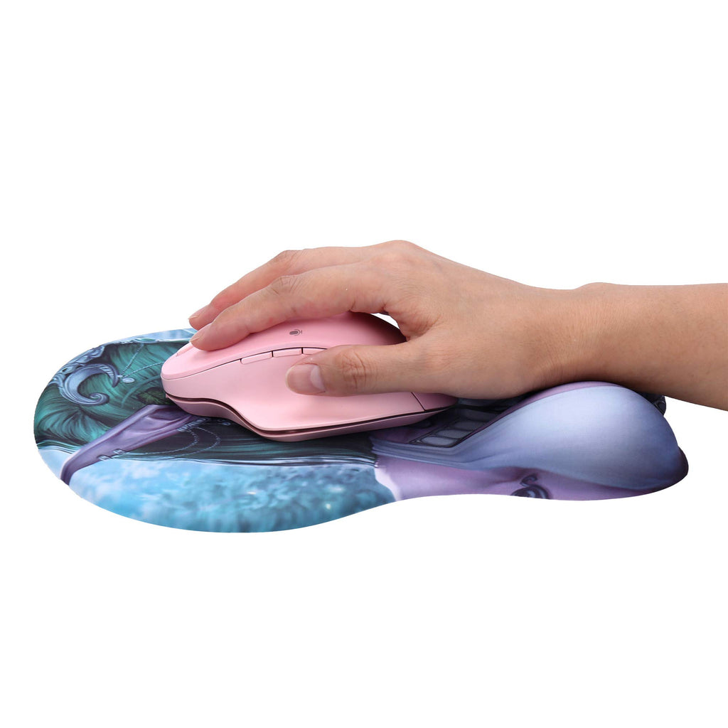 HLXFF3 Wow Sylvanas Tyrande 3D Anime Mouse Pads 2Way Skin (Tyrande 1)