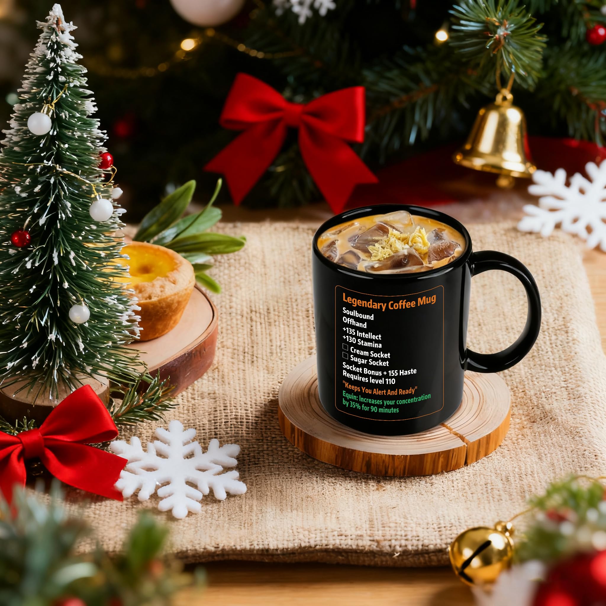 Slugeren Gift for Gamer, Legendary Coffee Mug 11 Oz, World of Warcraft Merchandise, Christmas Birthday Gift for Men, Nerd Gamer, Game Lovers, Dad, Husband, Boyfriends